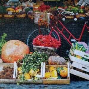 Farm Street Market, 1000 piece puzzle, The Canadian Group, Sure-Lox